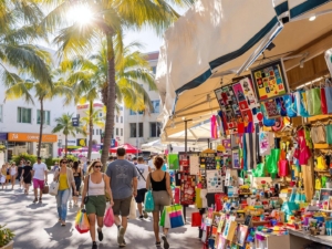 Miami's vibrant shopping experience.